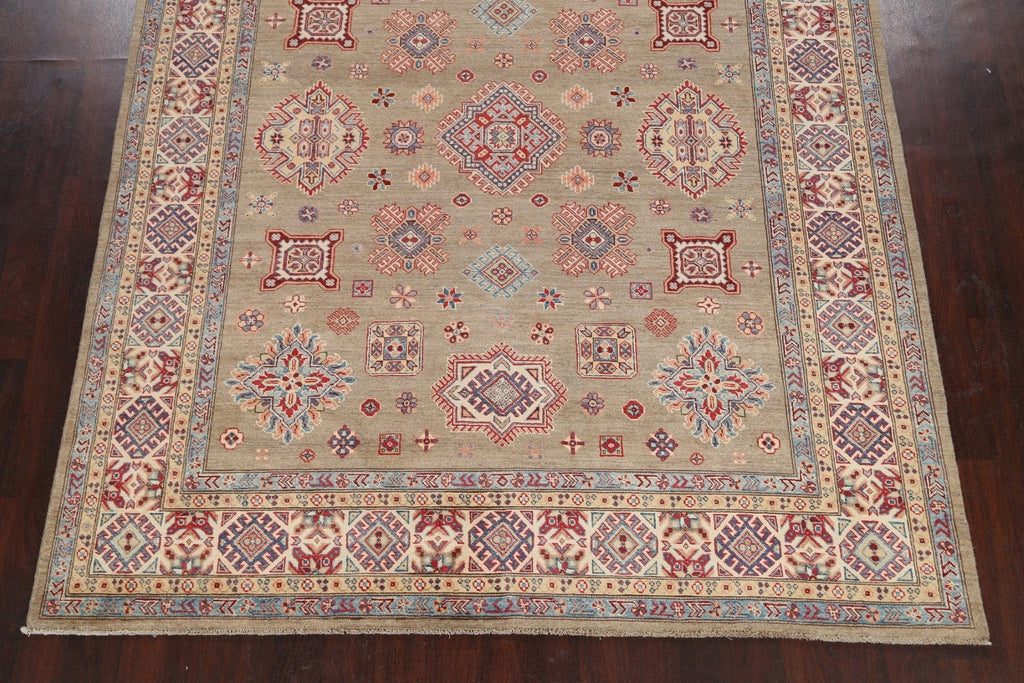 Vegetable Dye Super Kazak Oriental Area Rug 8x10