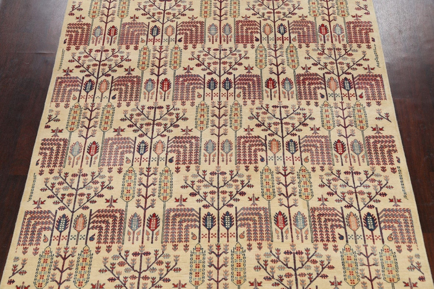 Vegetable Dye Super Kazak Oriental Area Rug 9x12