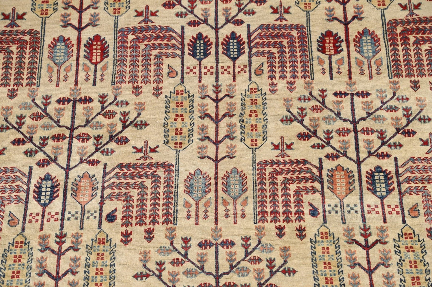 Vegetable Dye Super Kazak Oriental Area Rug 9x12