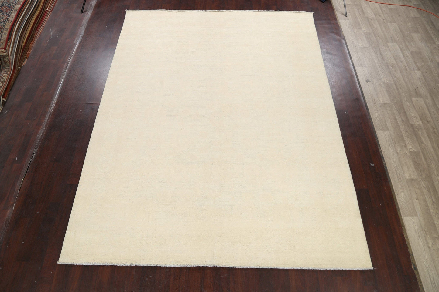 Neutral Earth-tone Mute Khotan Oriental Area Rug 9x12