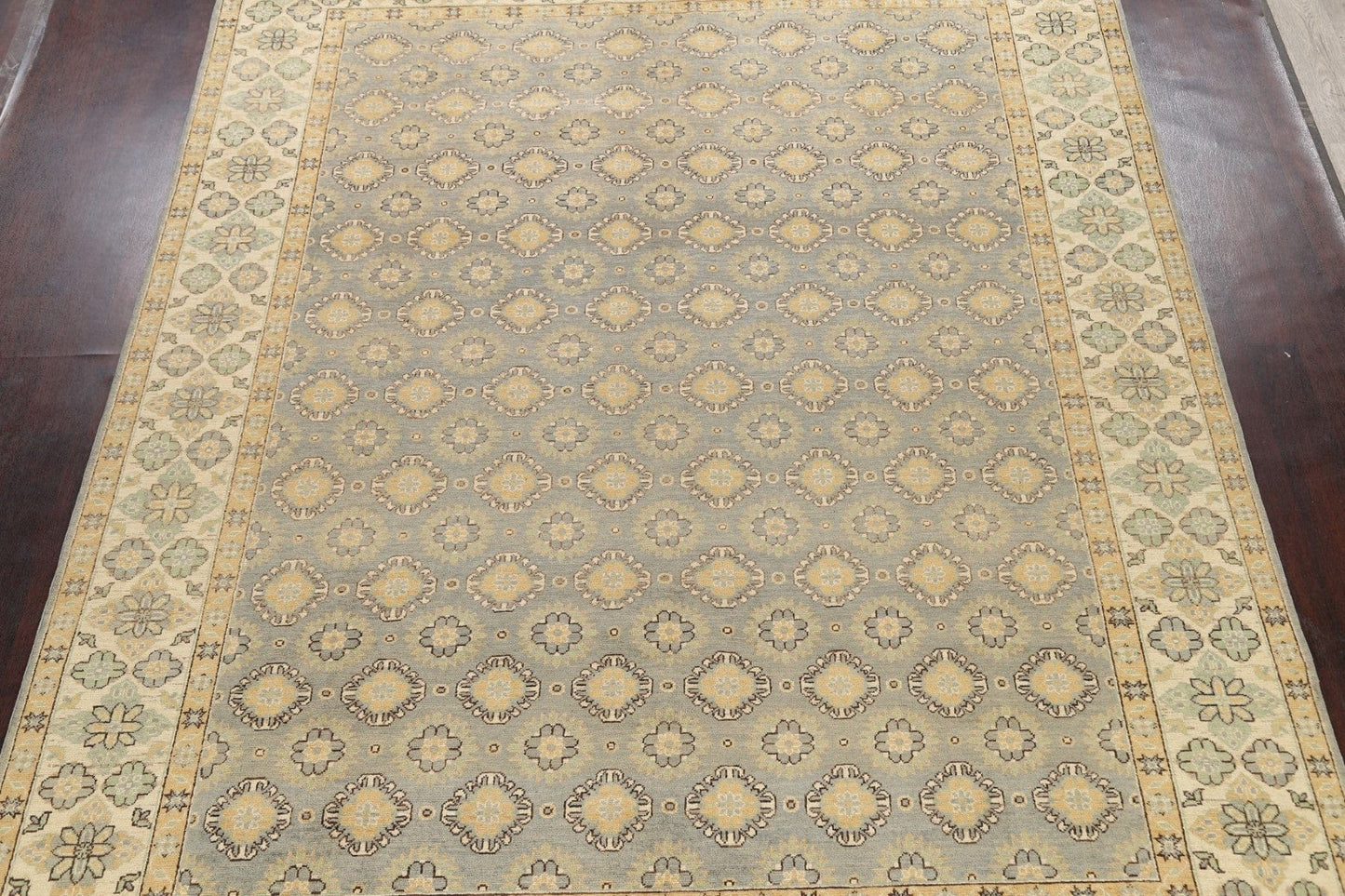 Geometric Khotan Oriental Area Rug 9x12