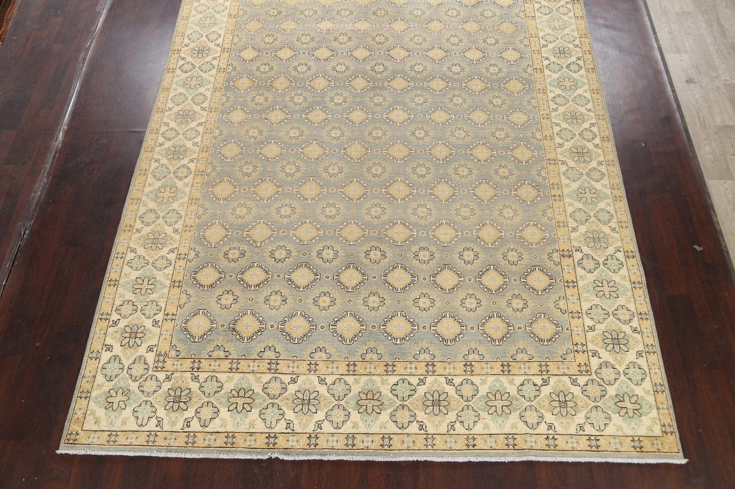 Geometric Khotan Oriental Area Rug 9x12