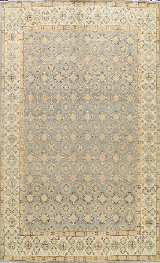 Geometric Khotan Oriental Area Rug 9x12