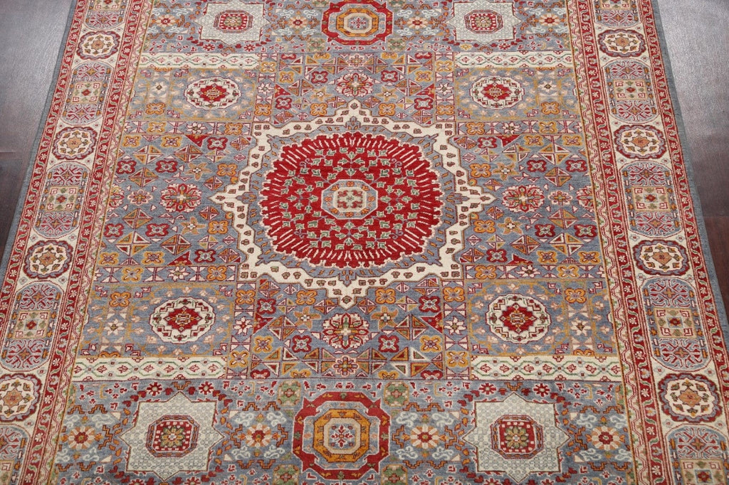 Geometric Khotan Oriental Area Rug 8x10