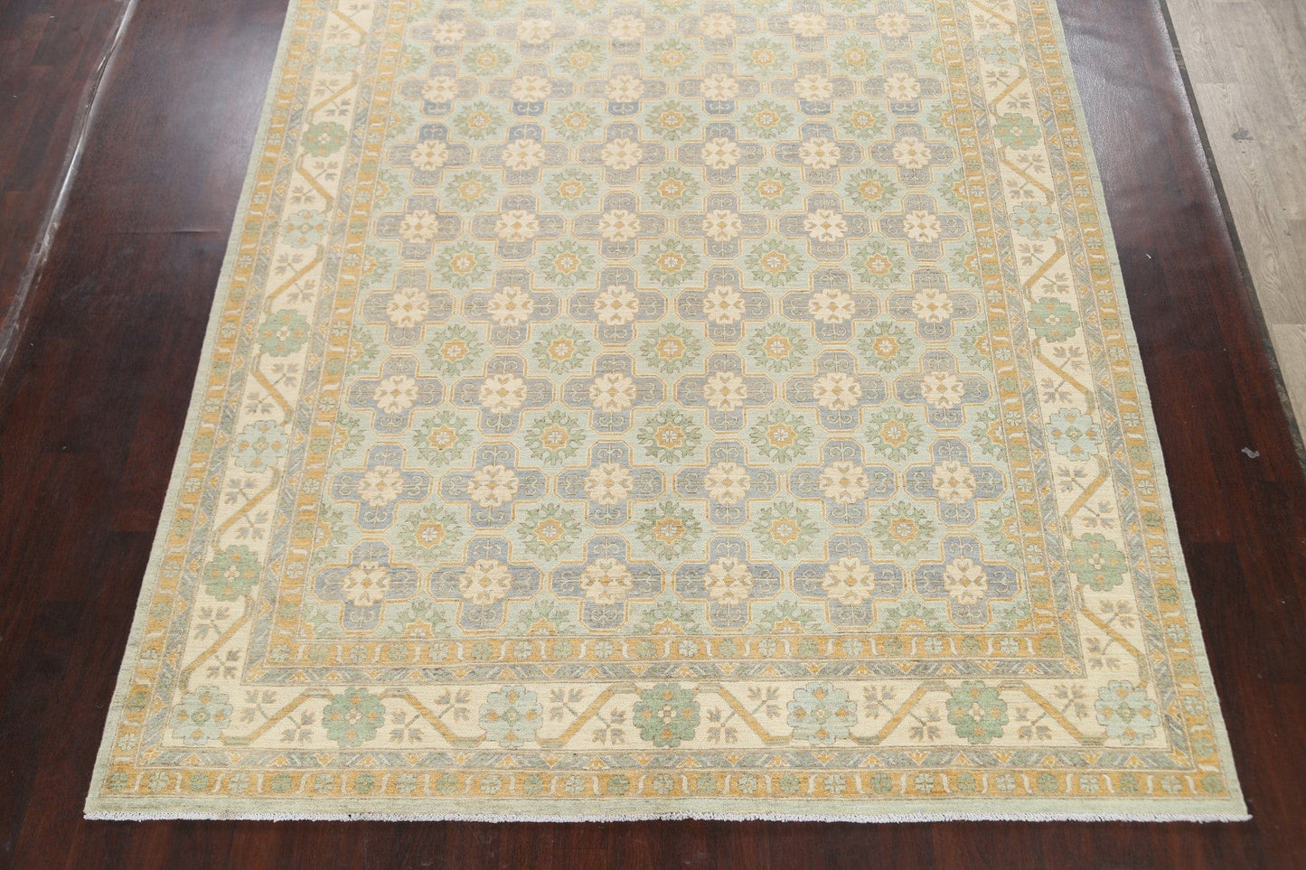 Geometric Khotan Oriental Area Rug 9x12