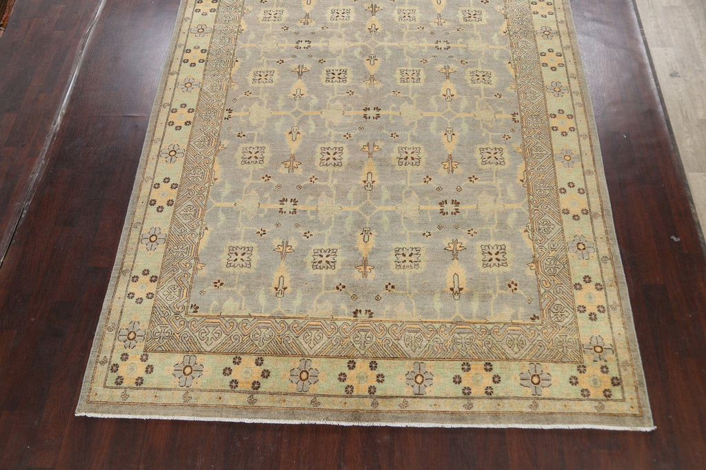 Geometric Khotan Oriental Area Rug 9x11