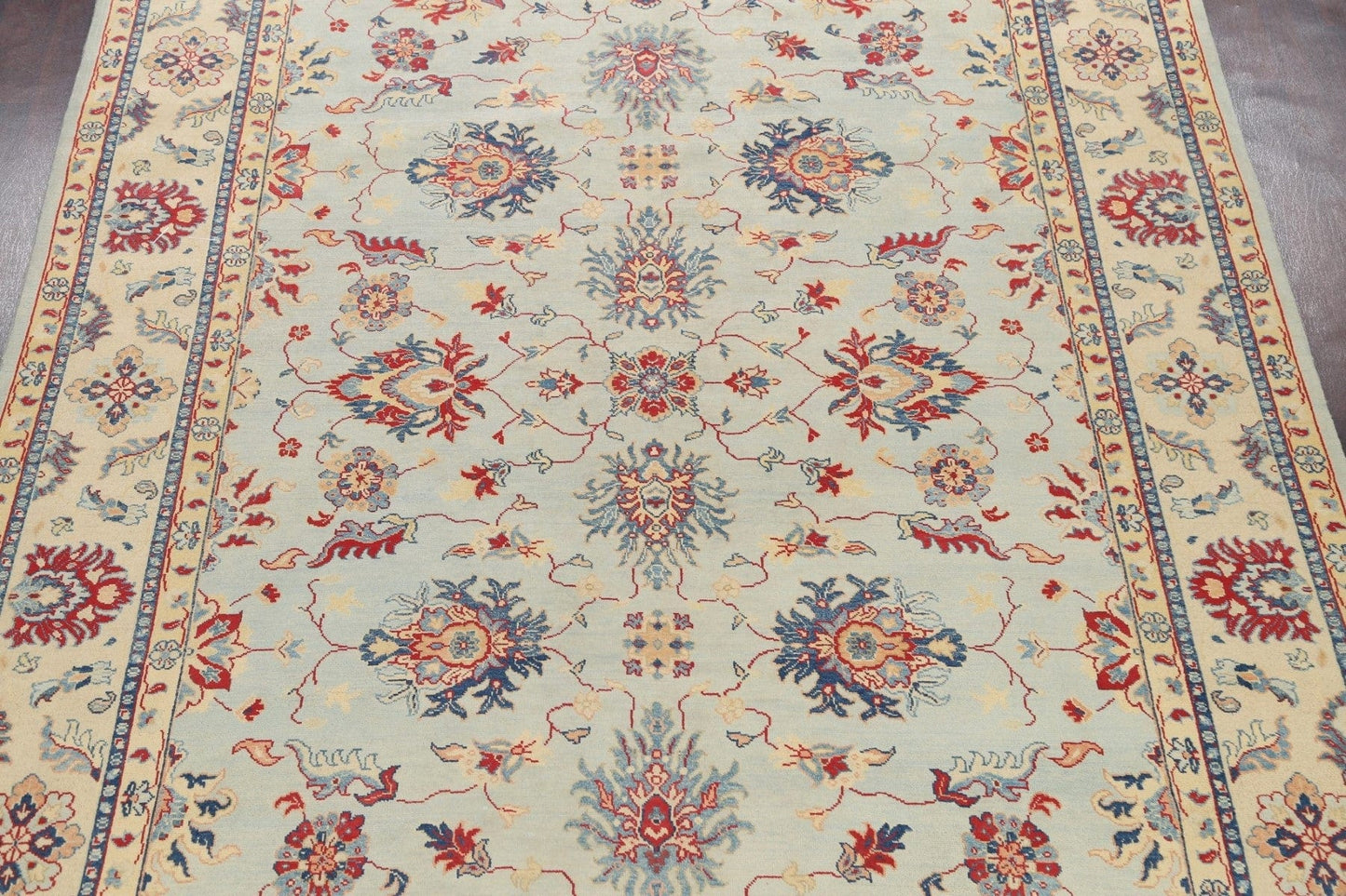 Vegetable Dye Super Kazak Oriental Area Rug 9x12