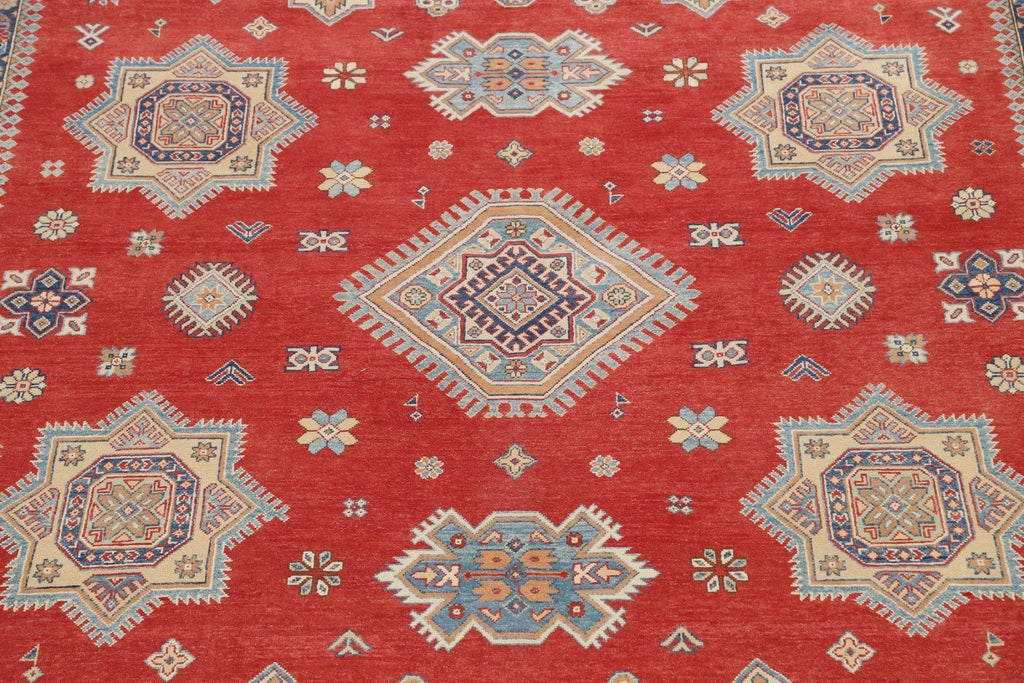 Vegetable Dye Super Kazak Oriental Area Rug 10x13