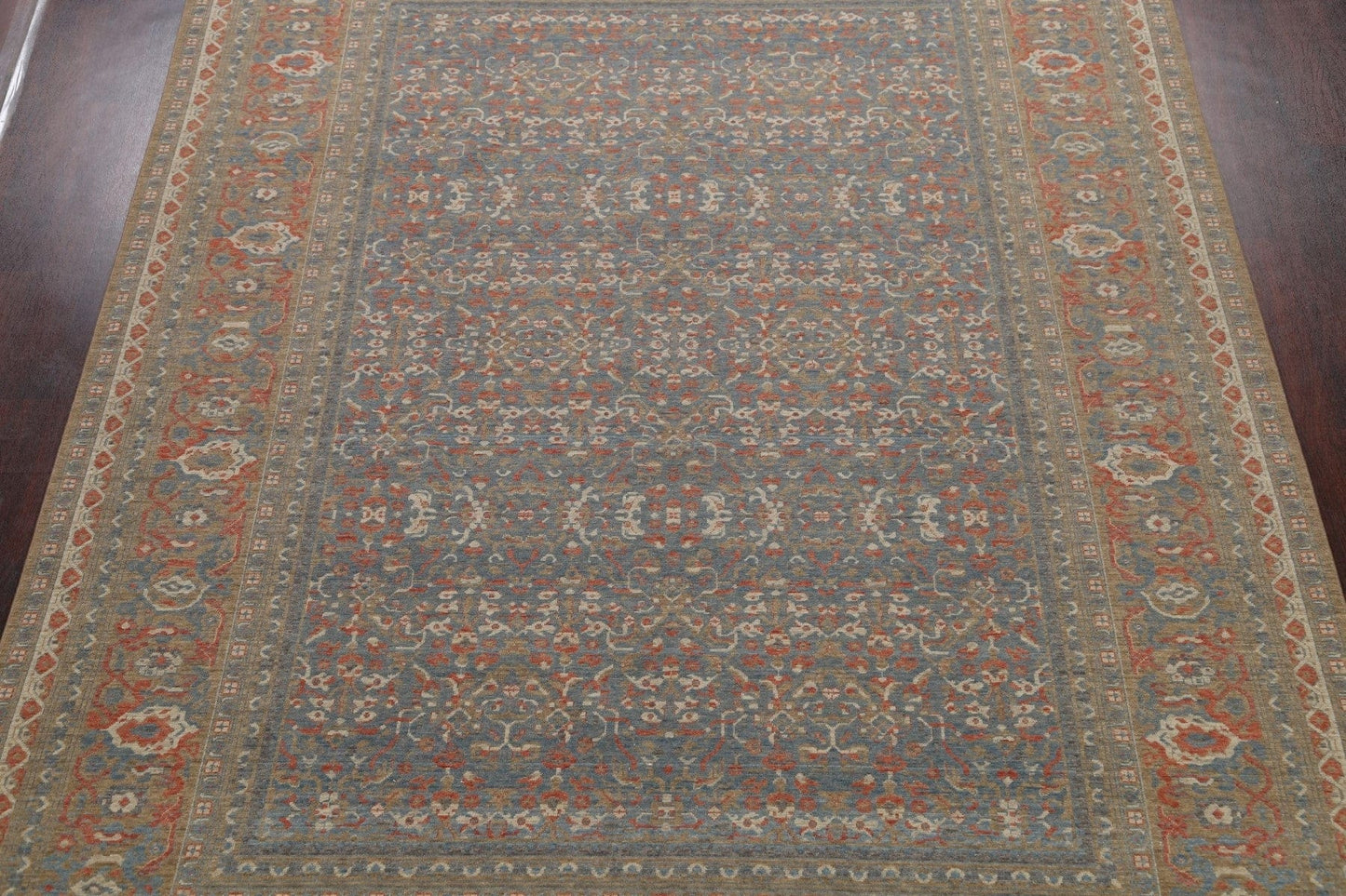 Silver Washed Ziegler Turkish Area Rug 9x12