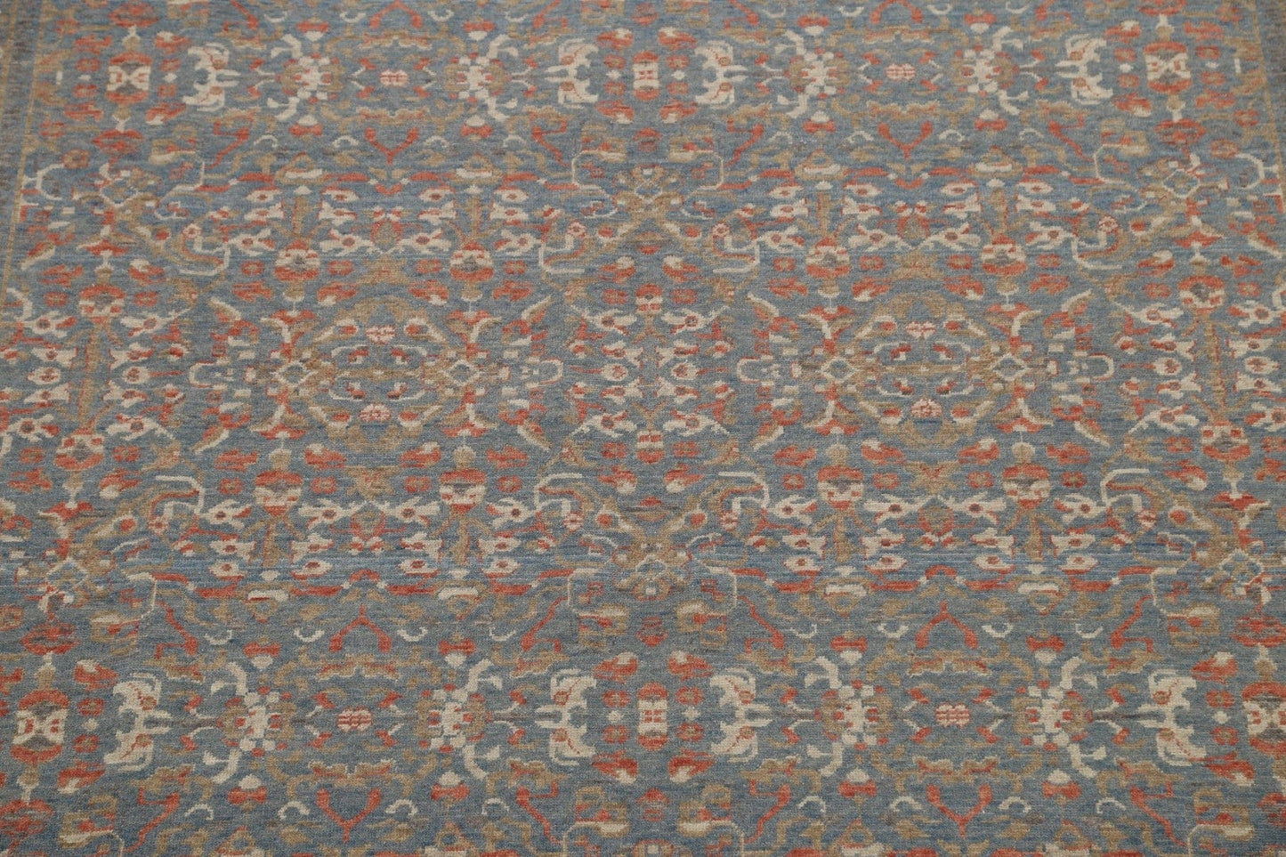 Silver Washed Ziegler Turkish Area Rug 9x12