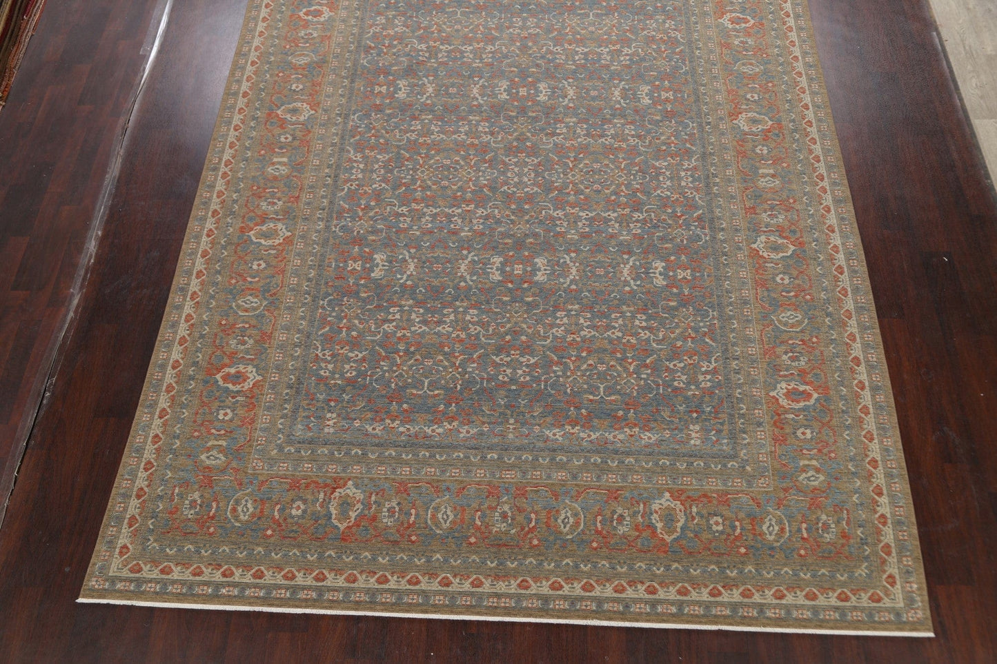 Silver Washed Ziegler Turkish Area Rug 9x12