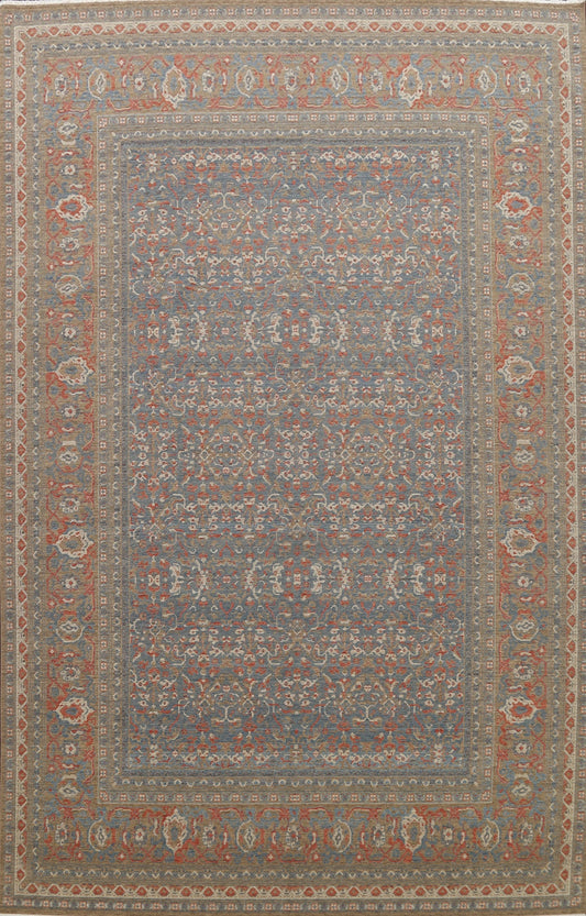 Silver Washed Ziegler Turkish Area Rug 9x12