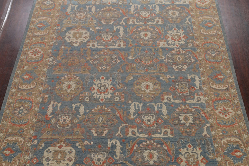 Silver Washed Ziegler Turkish Area Rug 9x12