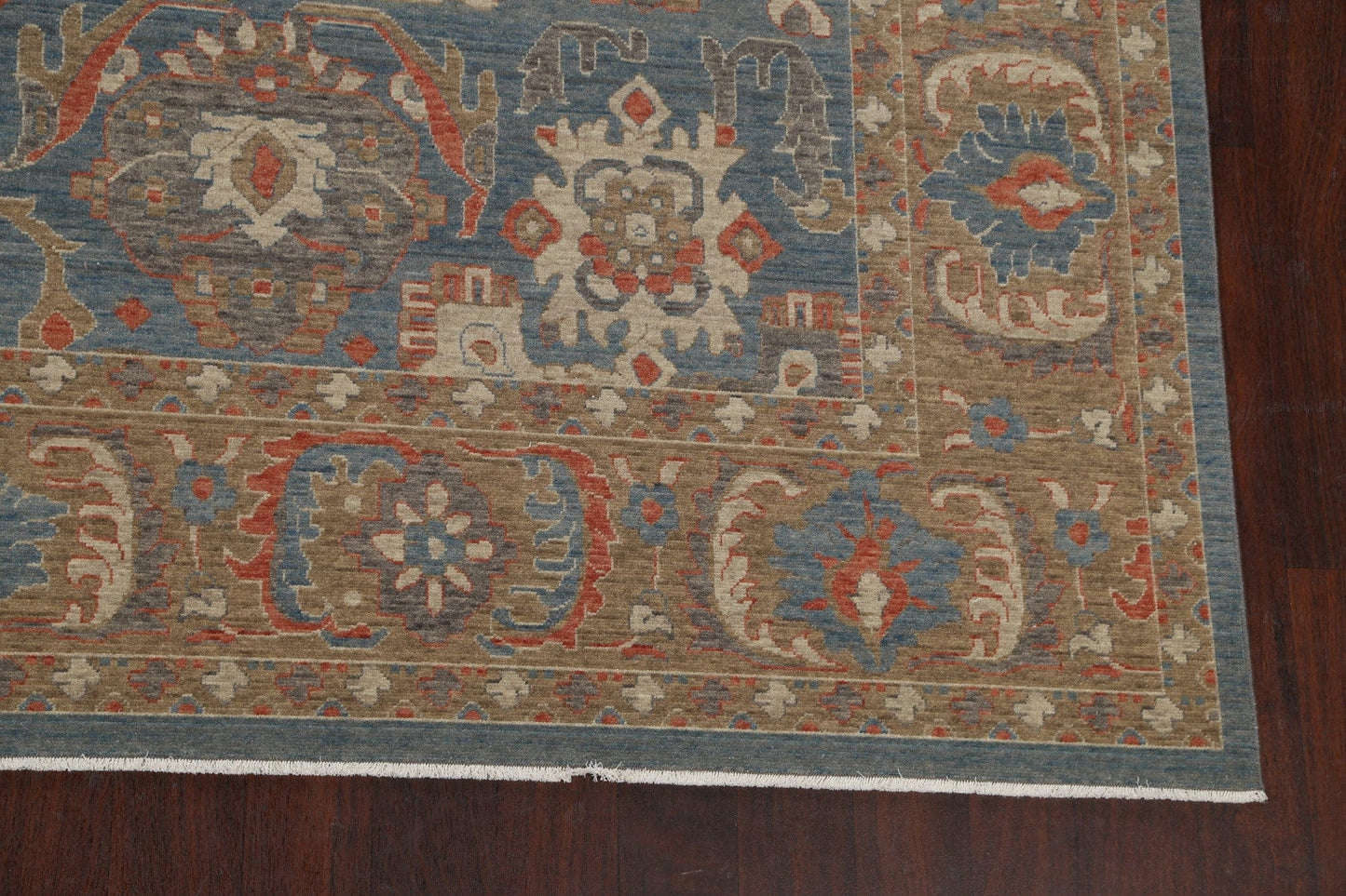 Silver Washed Ziegler Turkish Area Rug 9x12