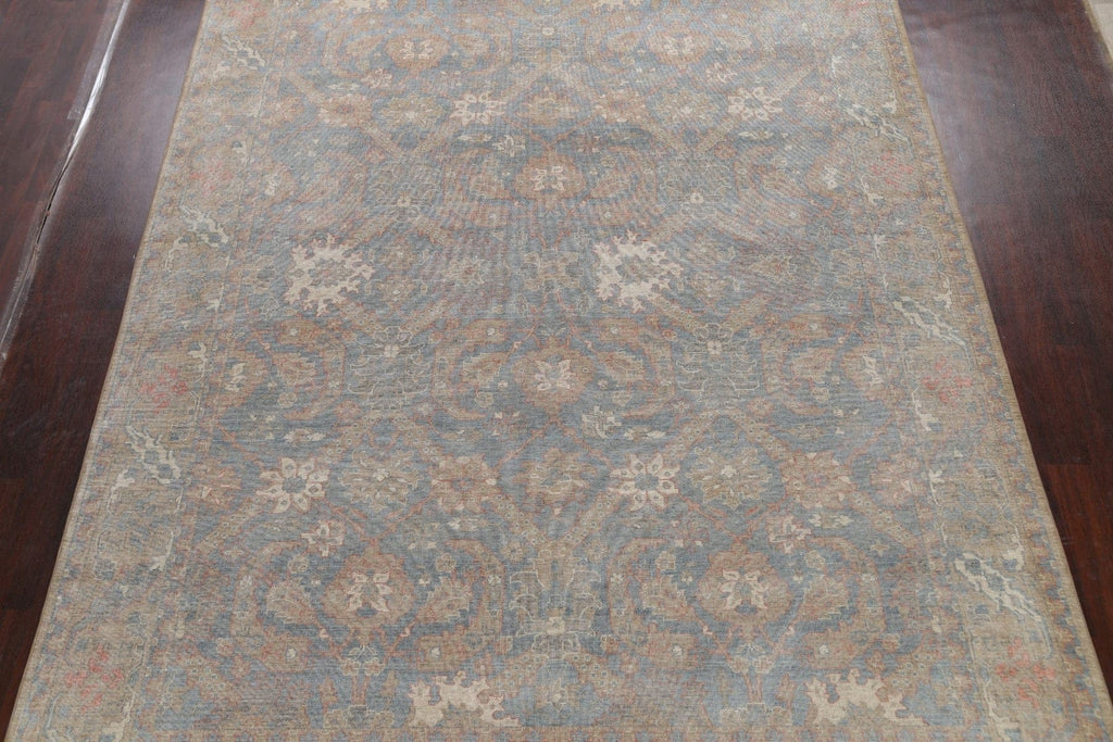 Silver Washed Ziegler Turkish Area Rug 9x12