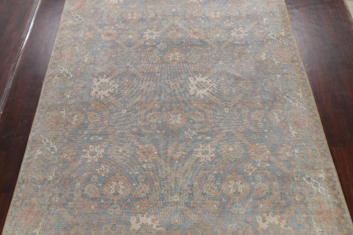 Silver Washed Ziegler Turkish Area Rug 9x12