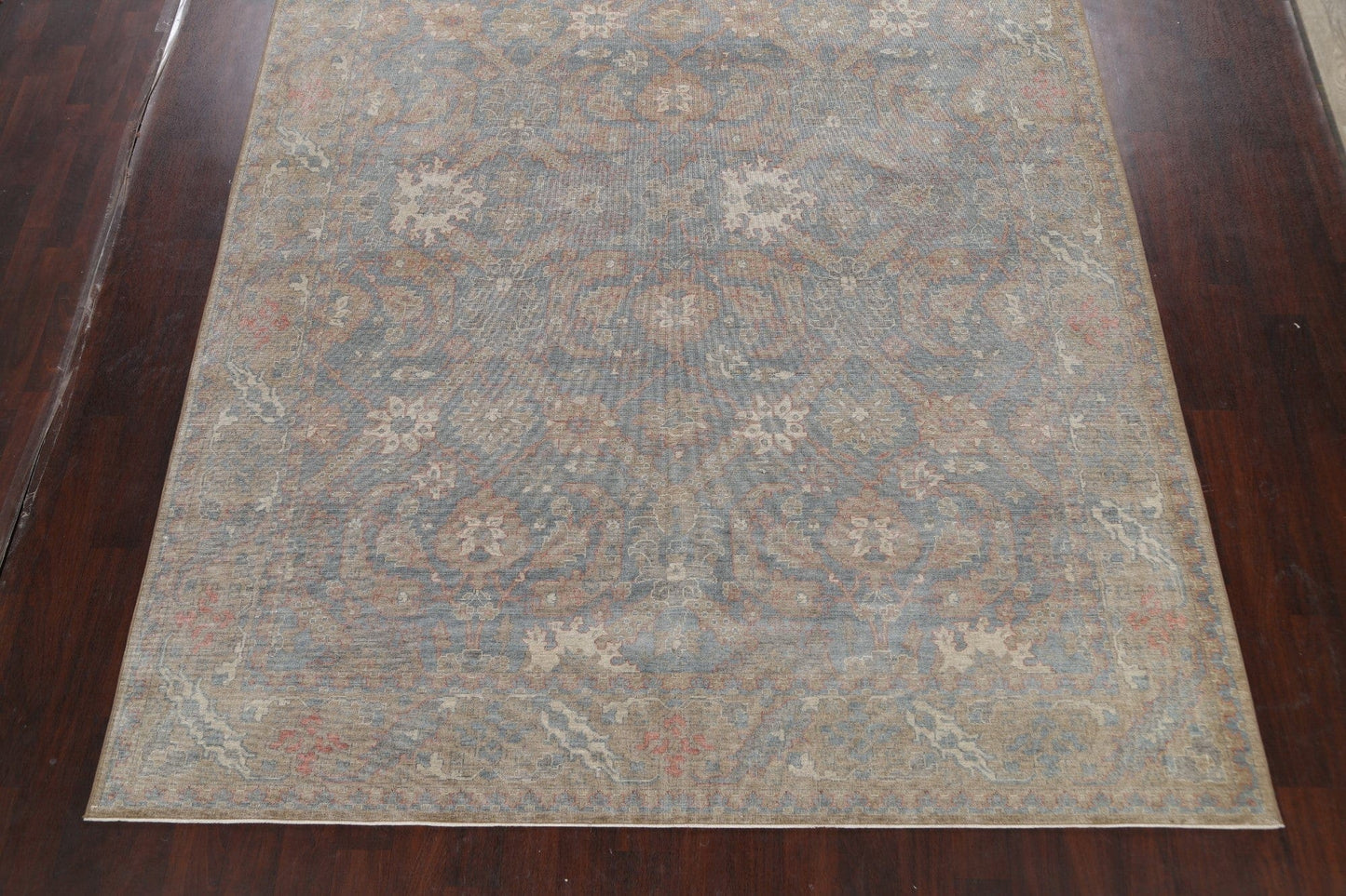 Silver Washed Ziegler Turkish Area Rug 9x12