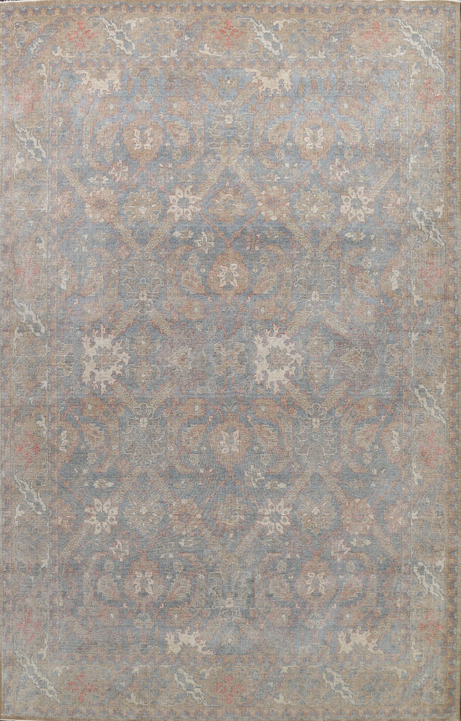 Silver Washed Ziegler Turkish Area Rug 9x12