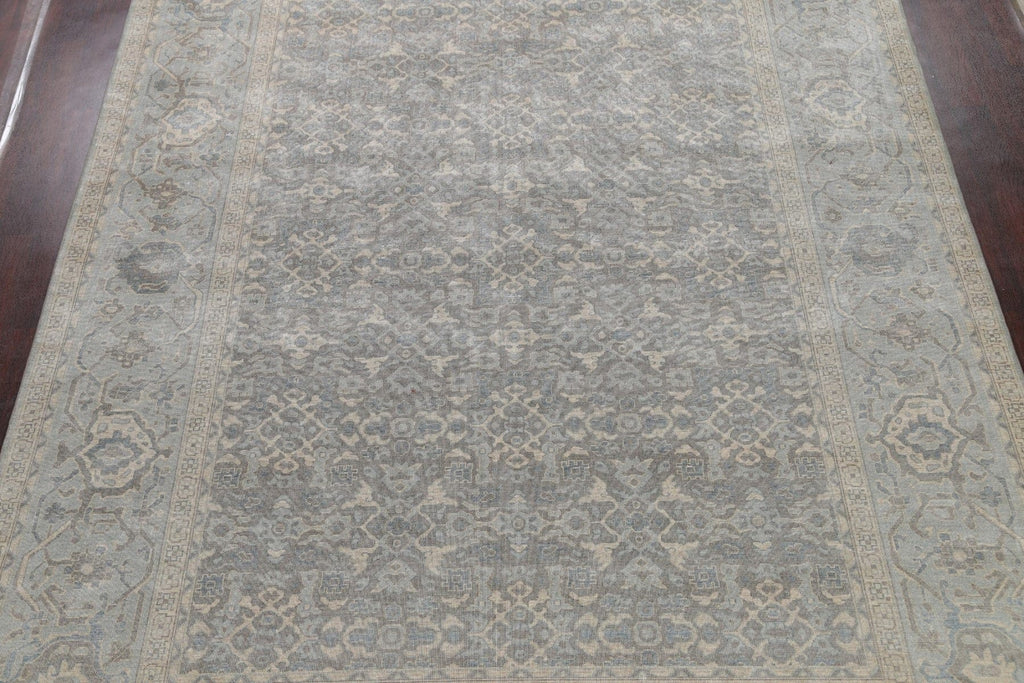 Silver Washed Ziegler Turkish Area Rug 10x13