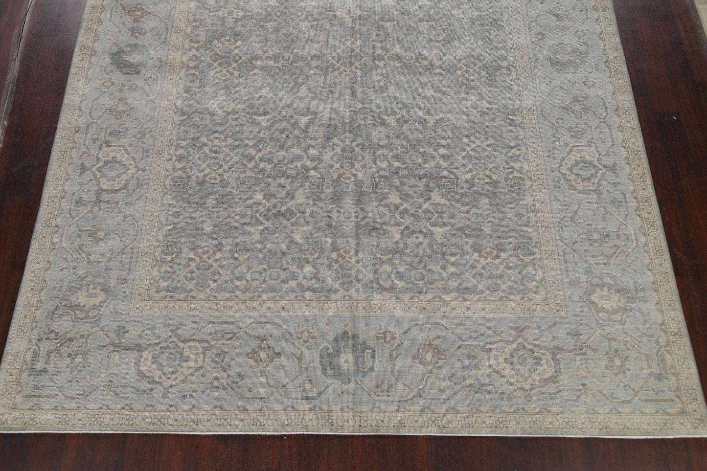 Silver Washed Ziegler Turkish Area Rug 10x13