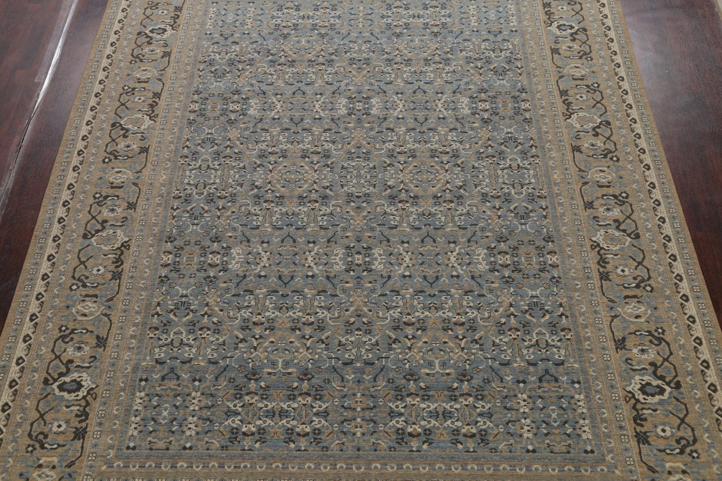 Silver Washed Ziegler Turkish Area Rug 10x13