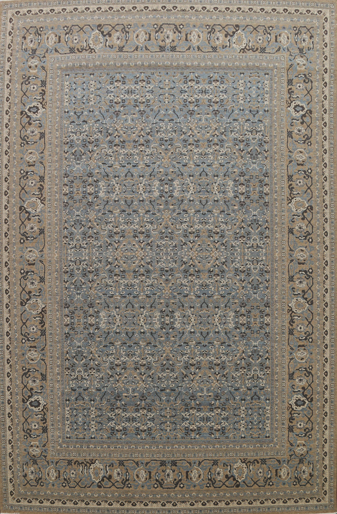 Silver Washed Ziegler Turkish Area Rug 10x13