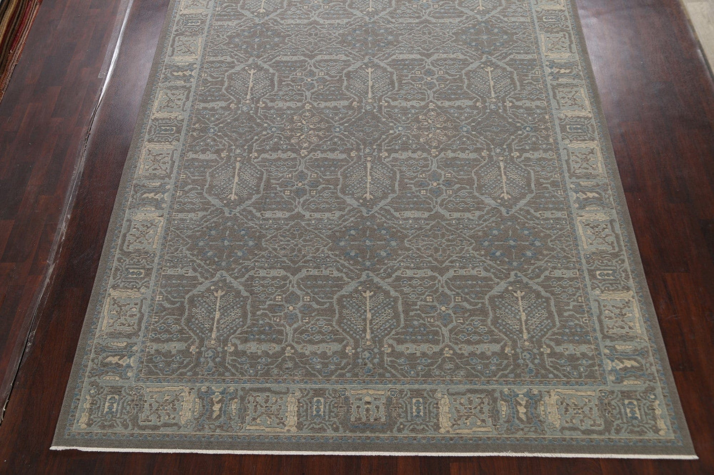 Silver Washed Ziegler Turkish Area Rug 9x12