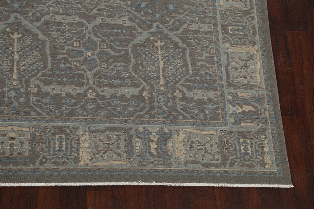 Silver Washed Ziegler Turkish Area Rug 9x12