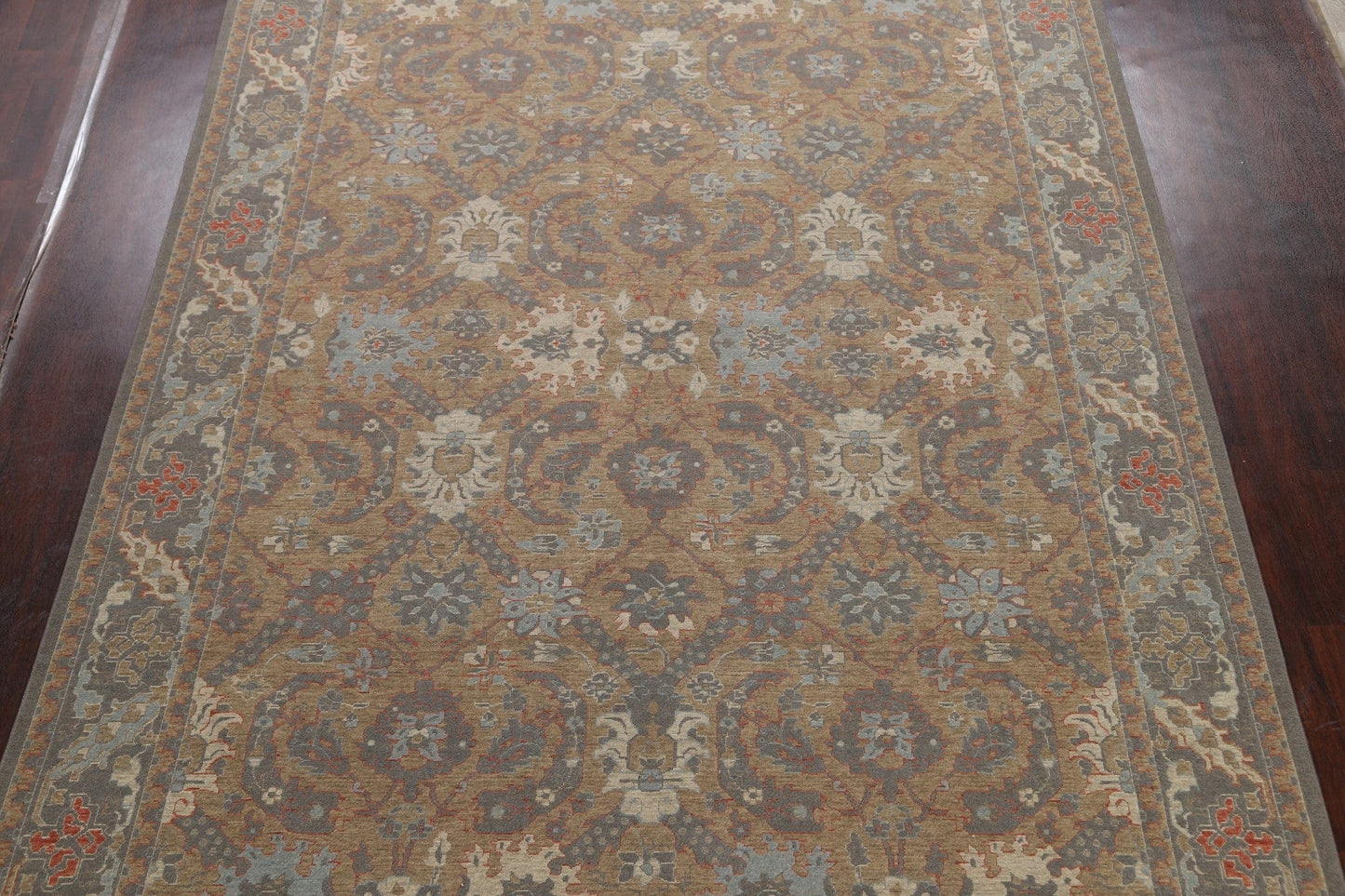 Silver Washed Ziegler Turkish Area Rug 9x12