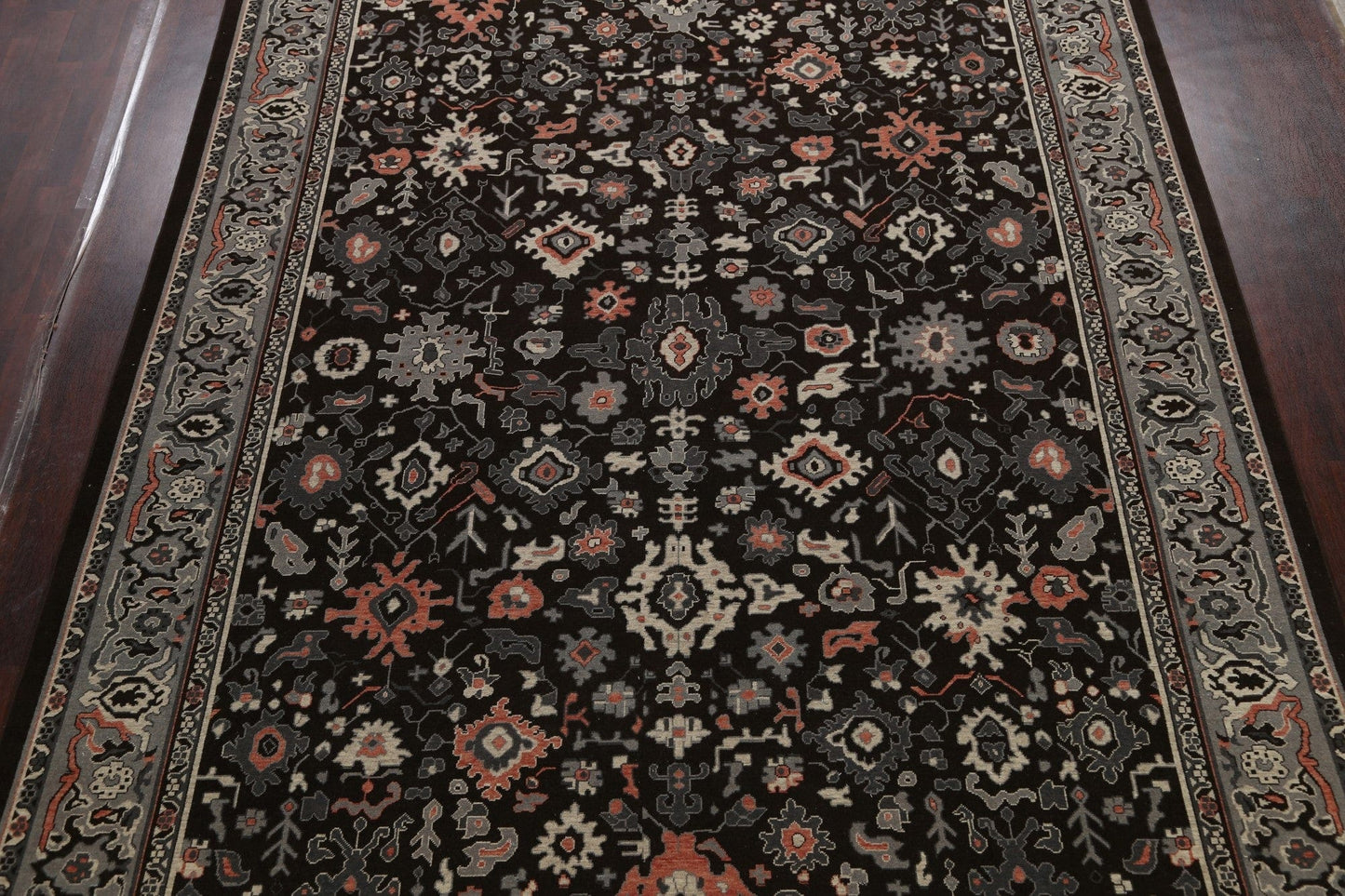 Silver Washed Ziegler Turkish Area Rug 10x13