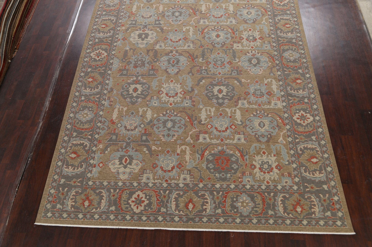 Silver Washed Ziegler Turkish Area Rug 9x12