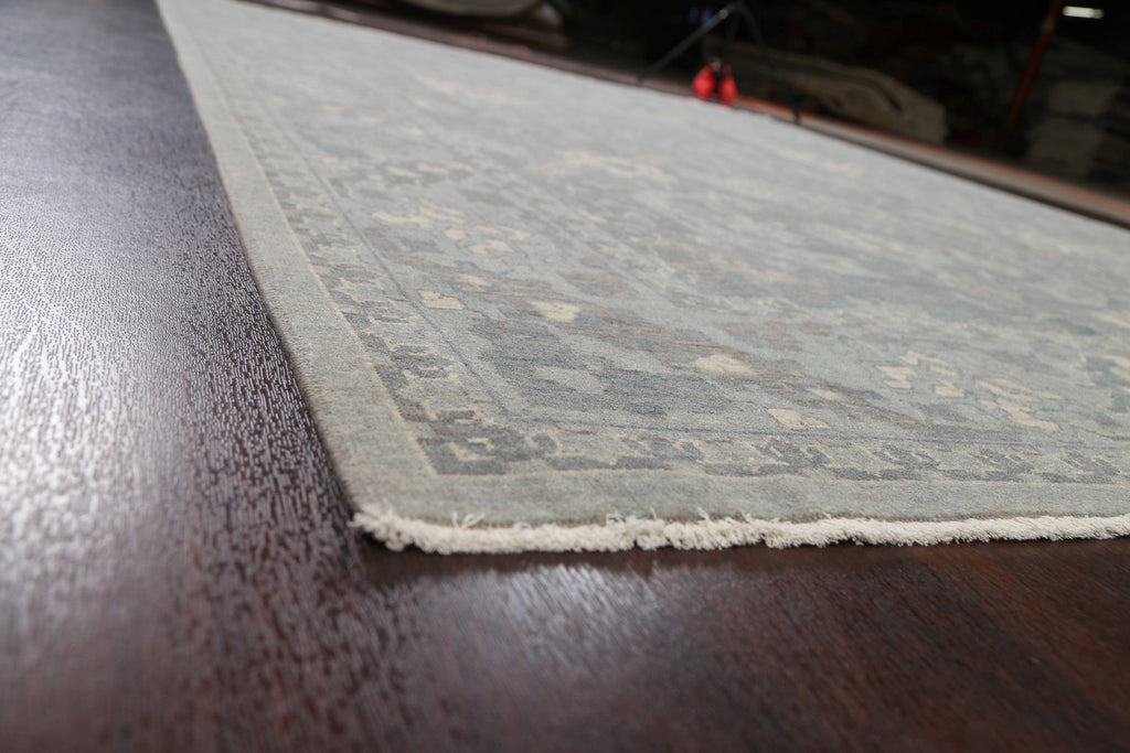 Silver Washed Ziegler Turkish Area Rug 9x12