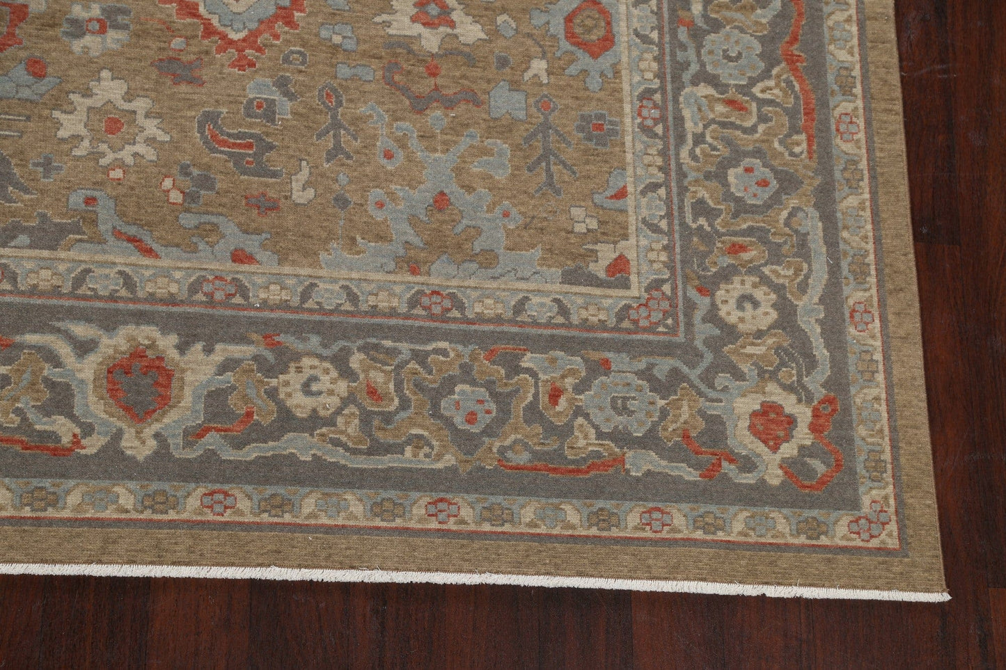 Silver Washed Ziegler Turkish Area Rug 9x12