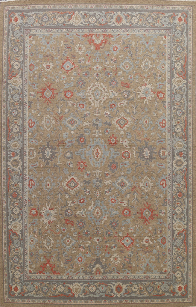 Silver Washed Ziegler Turkish Area Rug 9x12