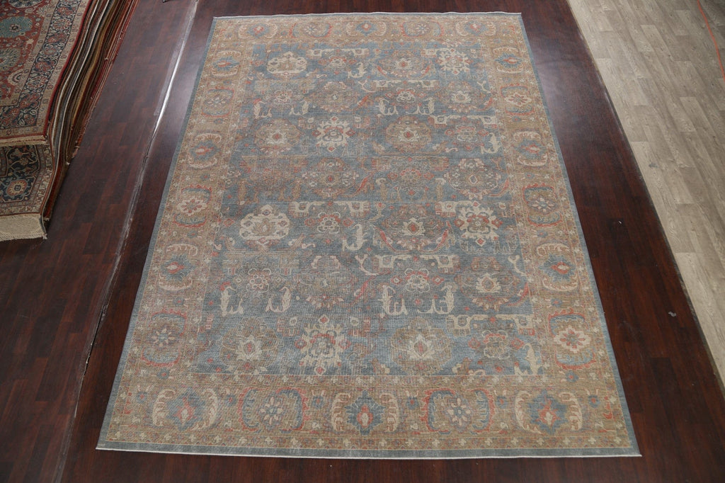 Silver Washed Ziegler Turkish Area Rug 10x13