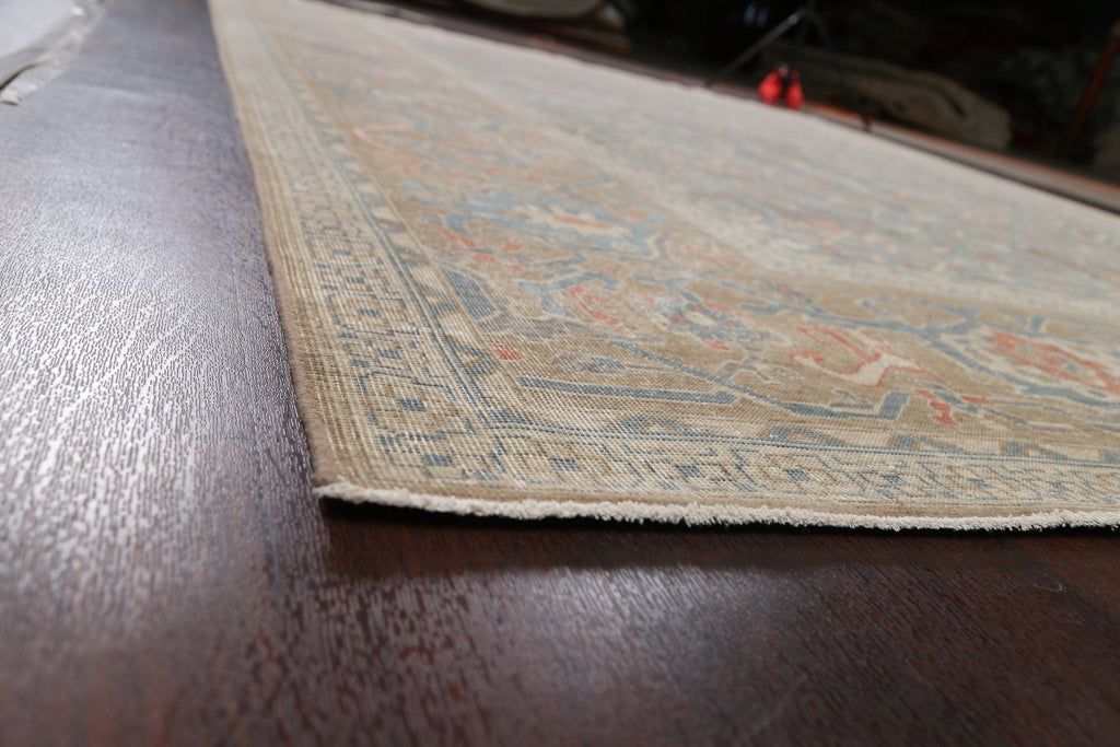 Silver Washed Ziegler Turkish Area Rug 10x13