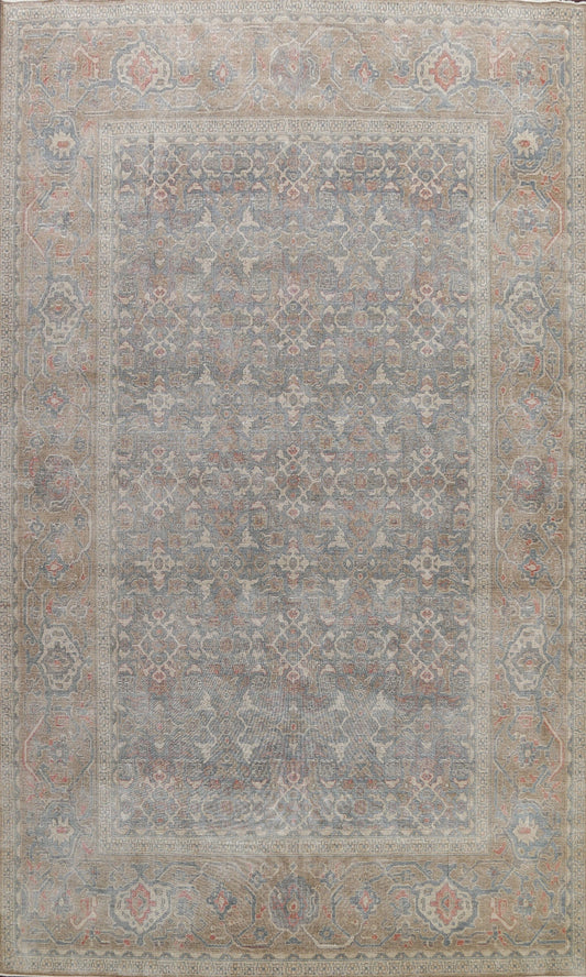 Silver Washed Ziegler Turkish Area Rug 10x13