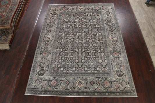 Silver Washed Ziegler Turkish Area Rug 9x12