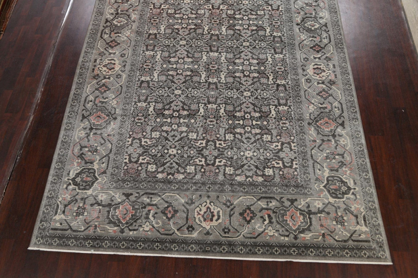 Silver Washed Ziegler Turkish Area Rug 9x12