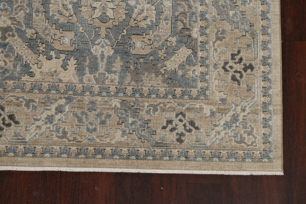 Silver Washed Ziegler Turkish Area Rug 7x10