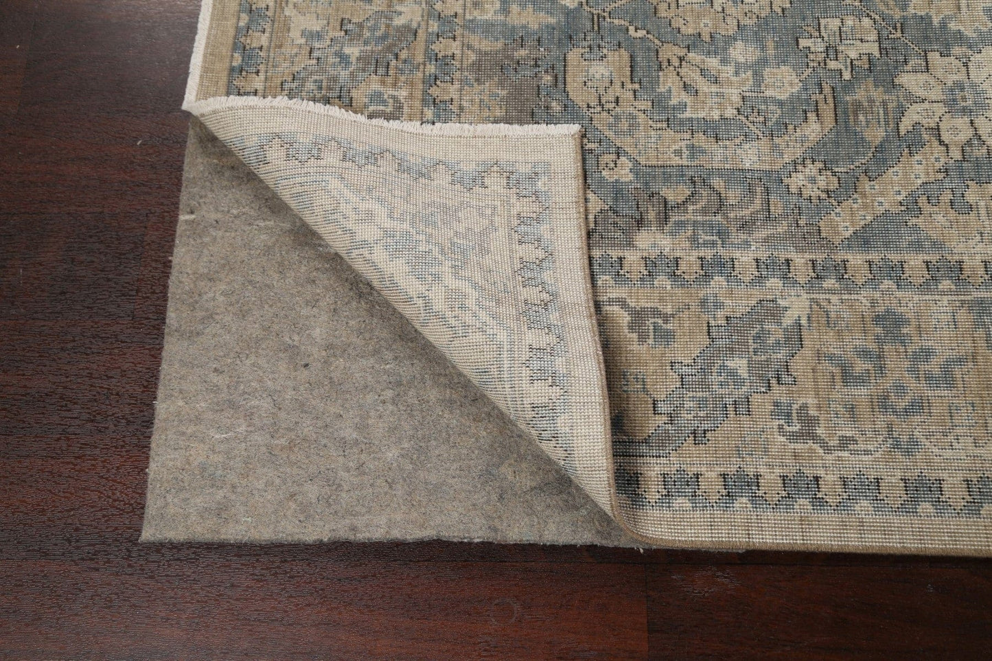 Silver Washed Ziegler Turkish Area Rug 7x10