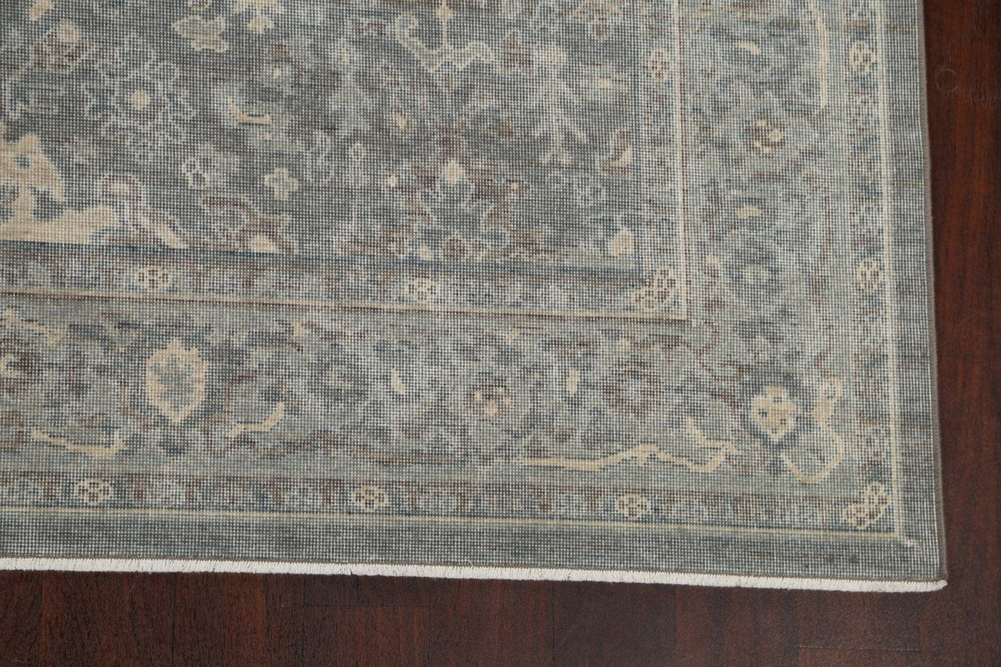 Silver Washed Ziegler Turkish Area Rug 7x10