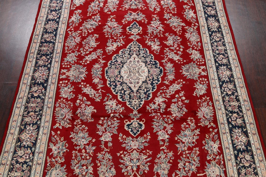 Floral Red Aubusson Oriental Area Rug 8x12