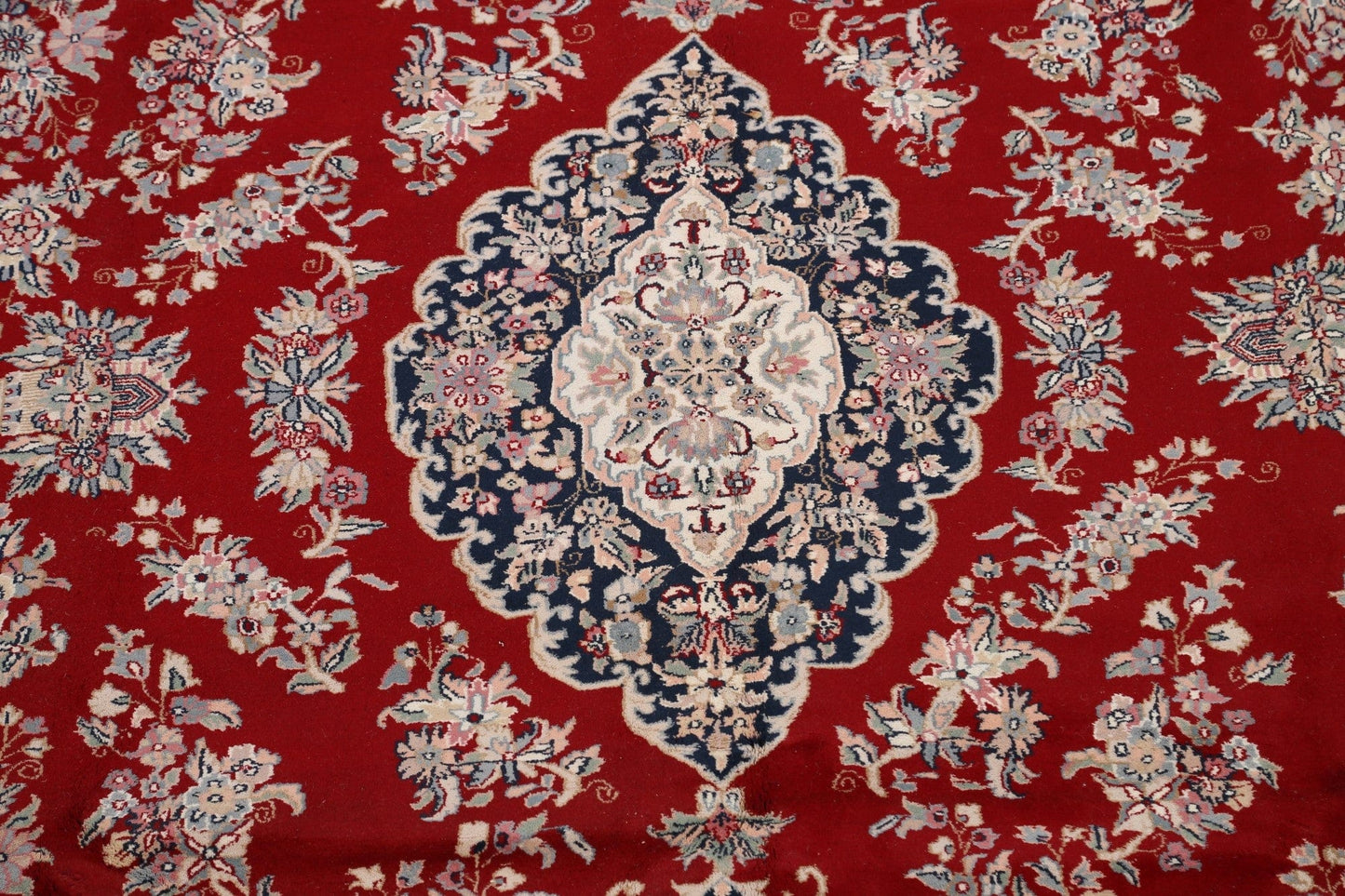 Floral Red Aubusson Oriental Area Rug 8x12