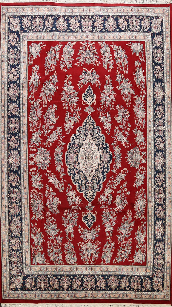 Floral Red Aubusson Oriental Area Rug 8x12