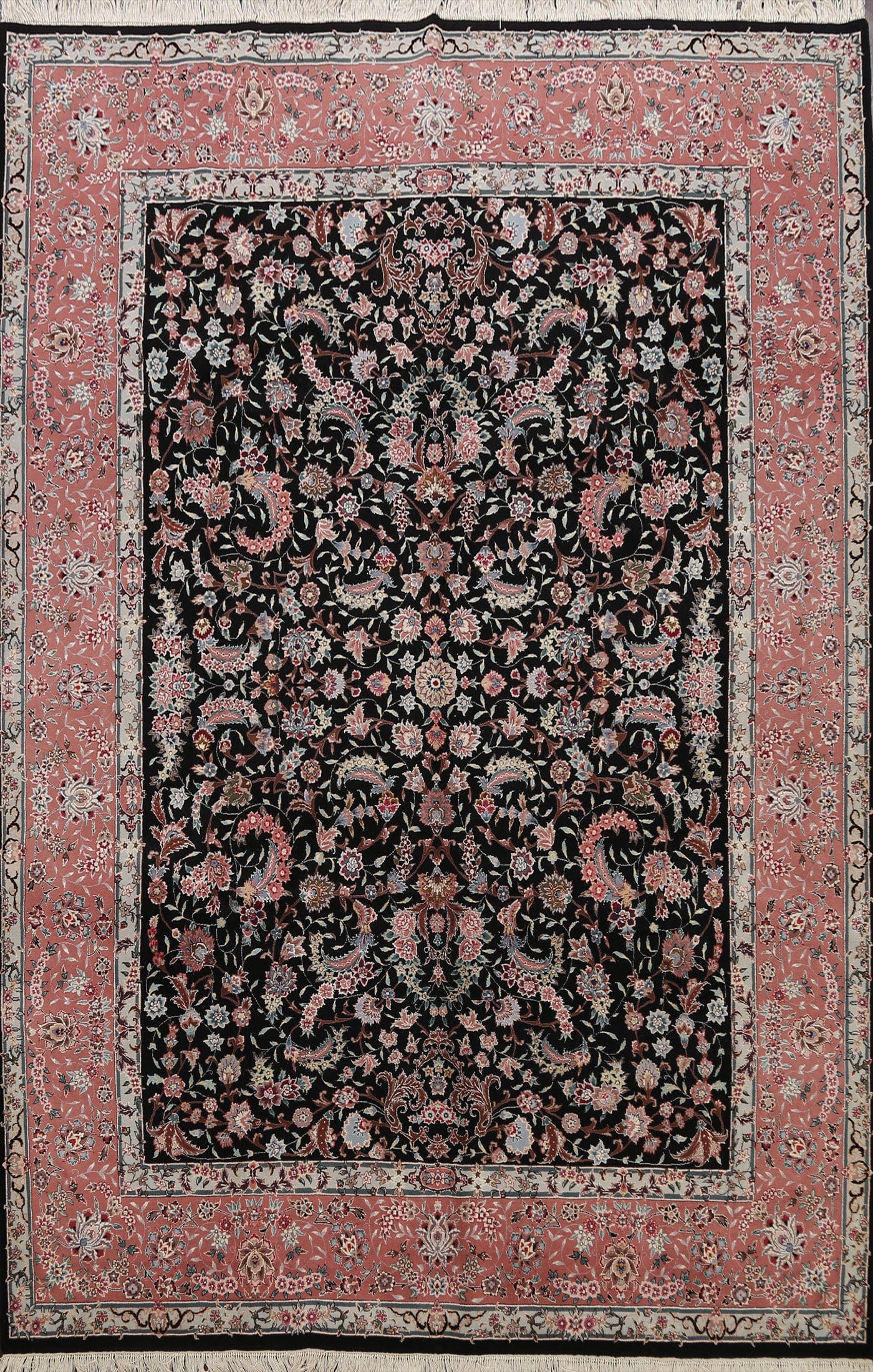 Floral Tabriz Oriental Area Rug 8x10