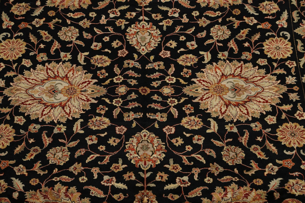 Vegetable Dye Floral Agra Oriental Area Rug 8x10 FINE