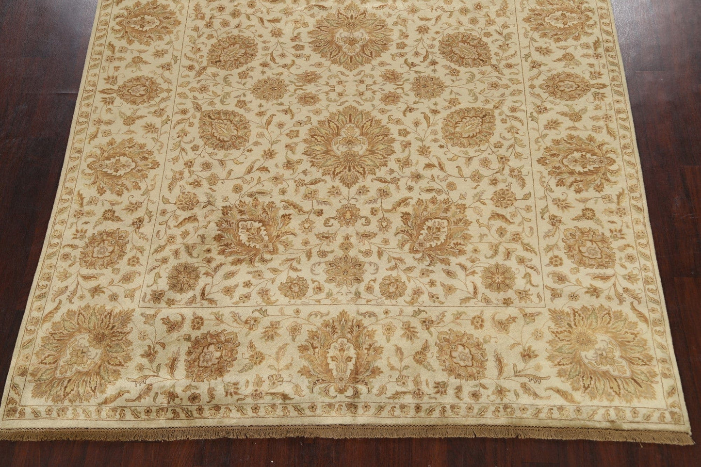 Vegetable Dye Floral Oushak Oriental Area Rug 8x10