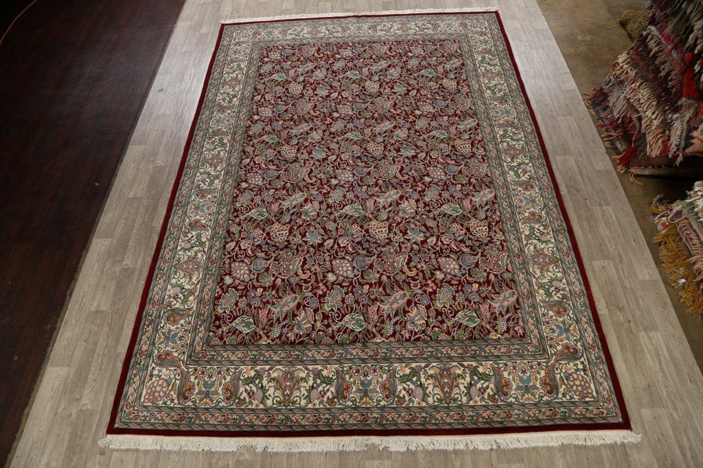 Vegetable Dye Kashan Oriental Area Rug 10x14