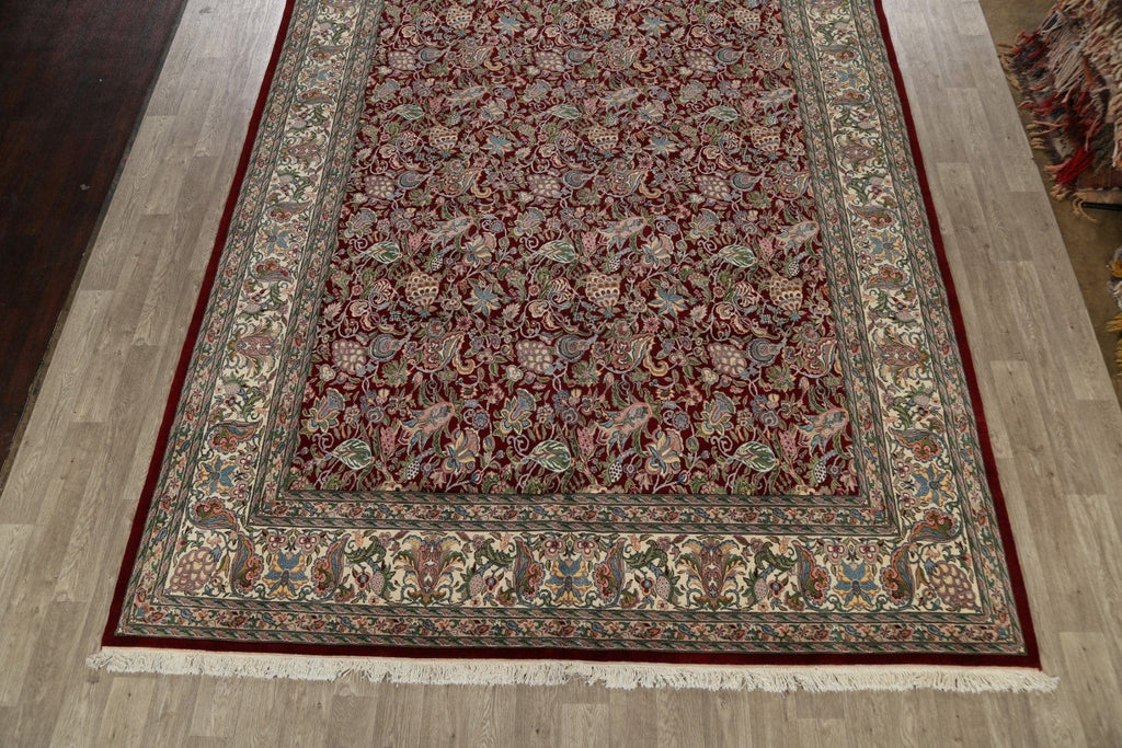 Vegetable Dye Kashan Oriental Area Rug 10x14